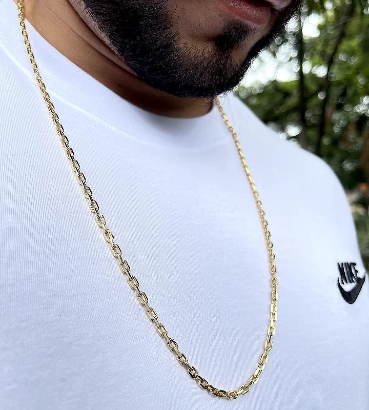 Corrente Cadeado 3,5mm Fecho Bomba 16,3g