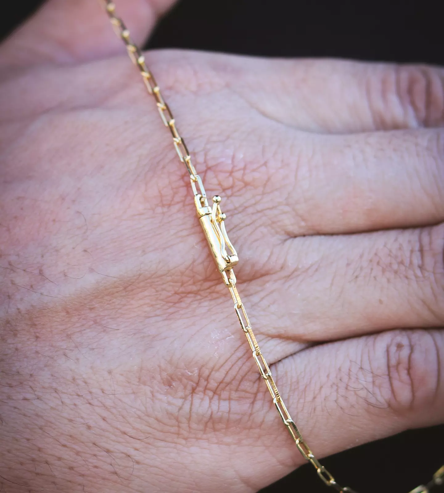 Corrente Cadeado Alongado 3mm Fecho Bomba