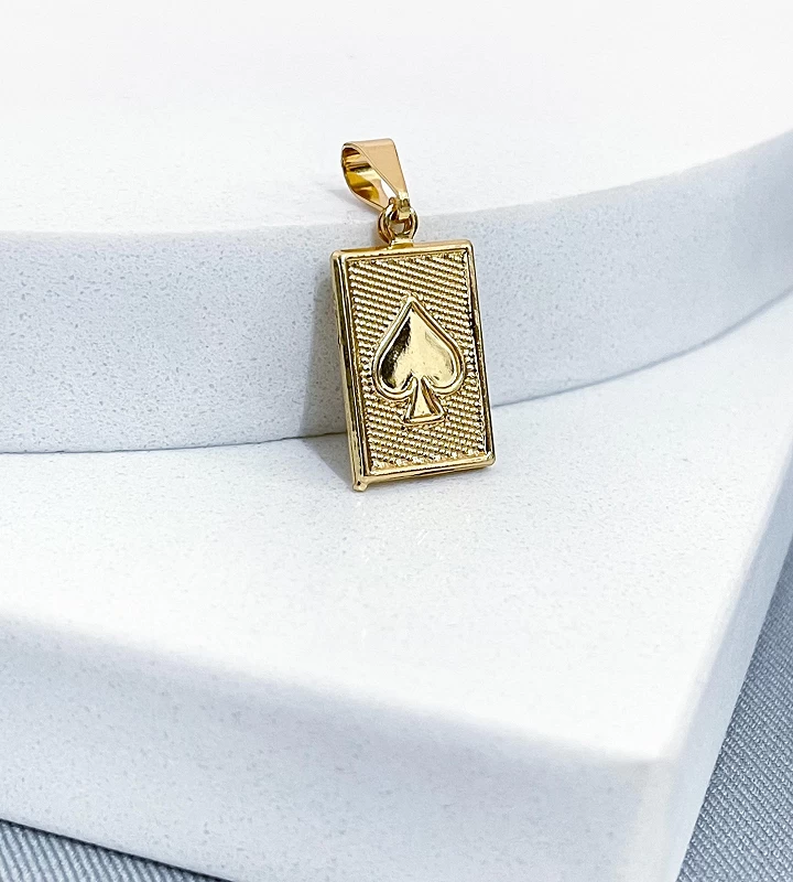 Pingente Carta Naipe de Baralho